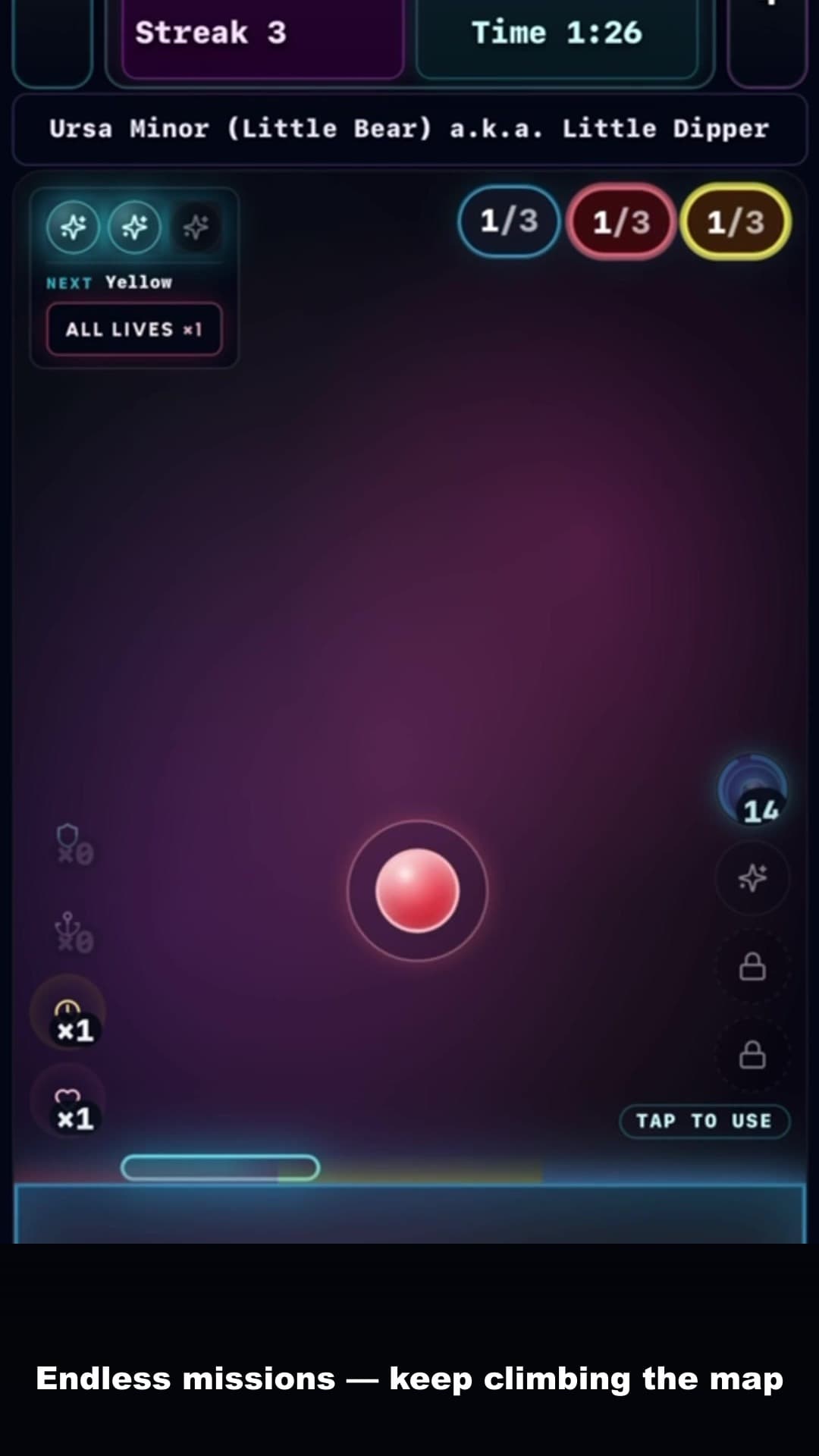 Starsort gameplay screenshot 1