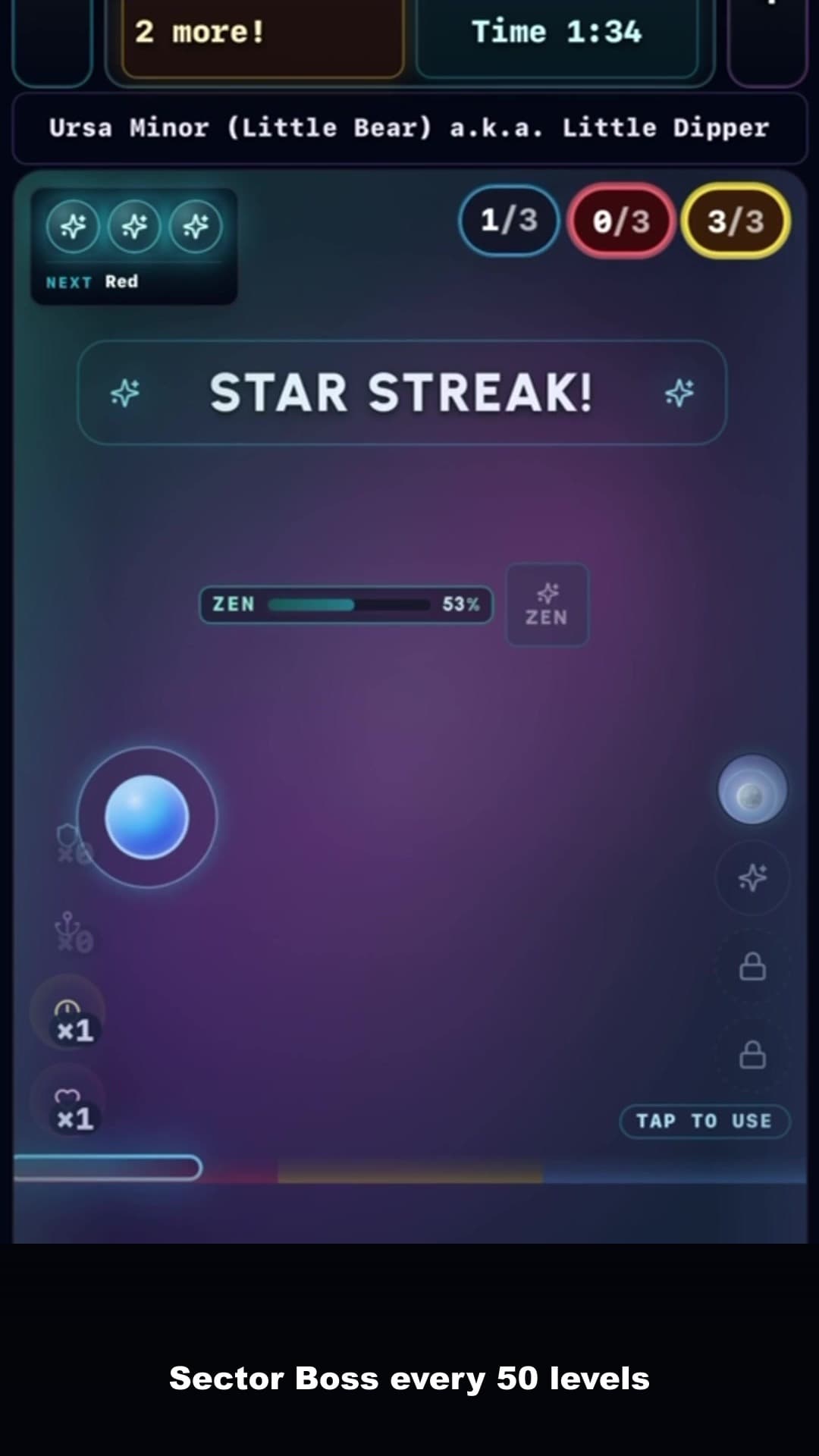 Starsort gameplay screenshot 5